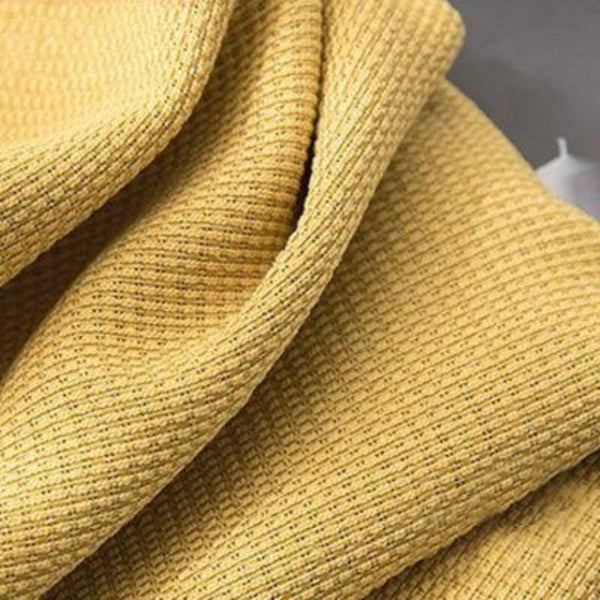 400 Centimetre Beige Modern Waffle Plaid Curtain For Living Room Bedroom Dining Balcony Curtains & Drapes