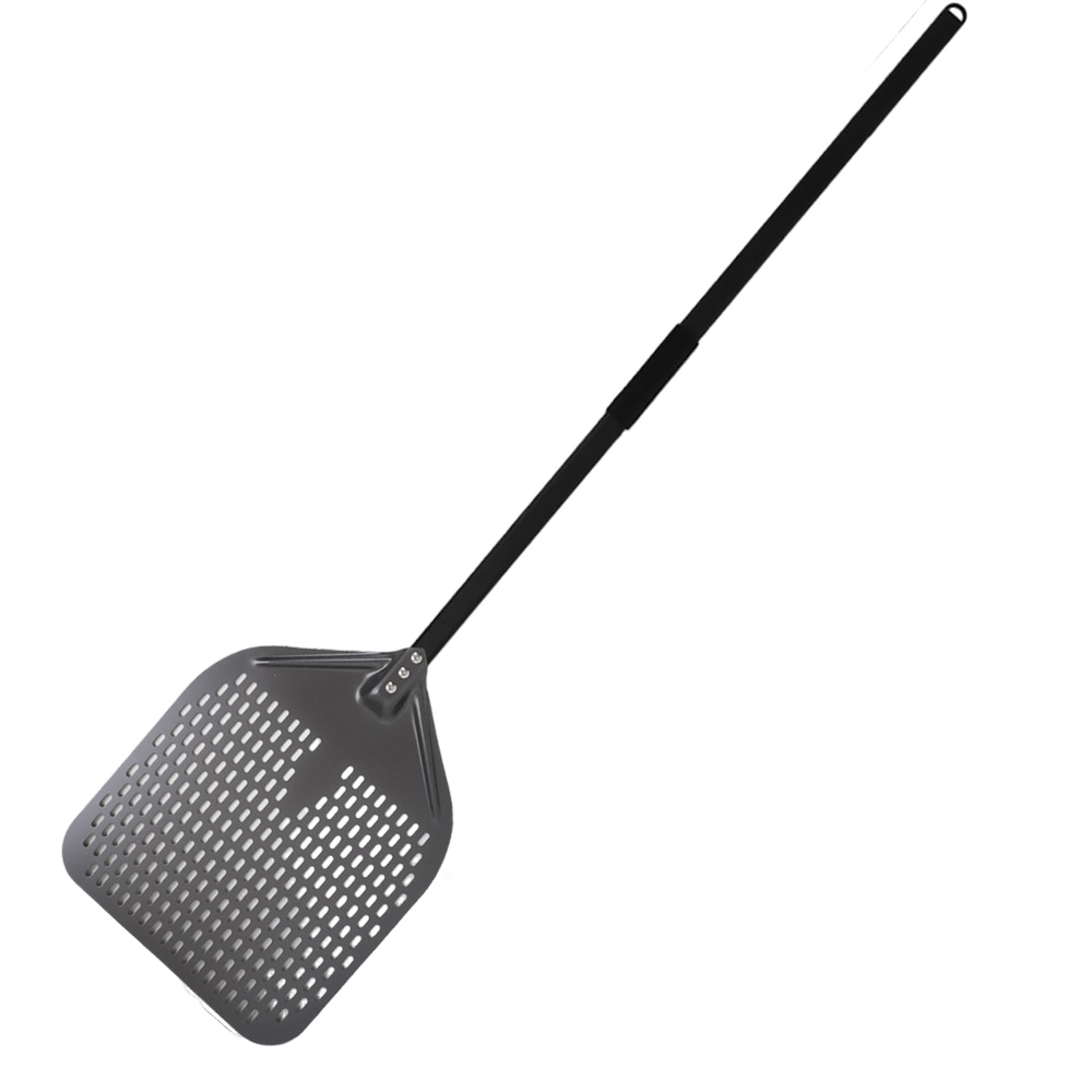 Pizza Shovel 33 Centimetre X 129 Dark Grey Metal Handle Baking Accessory Pizza Paddles