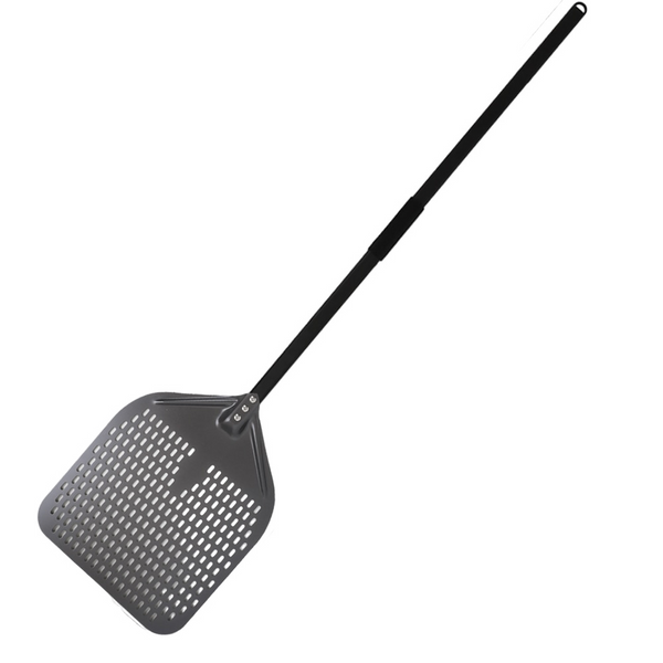 Pizza Shovel 33 Centimetre X 129 Dark Grey Metal Handle Baking Accessory Pizza Paddles