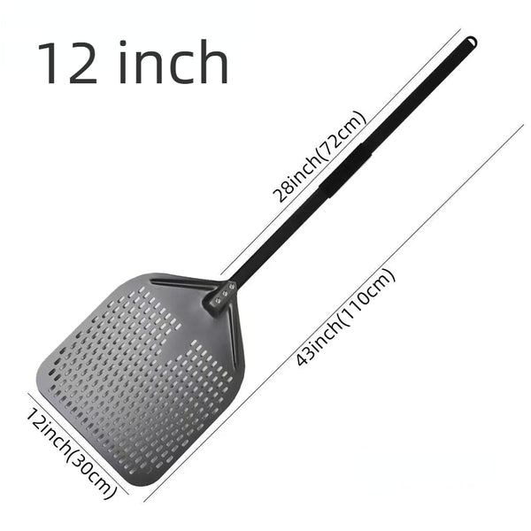 Pizza Shovel 30 Cm X 110 Dark Grey Metal Handle Baking Accessory For Pizza Paddles