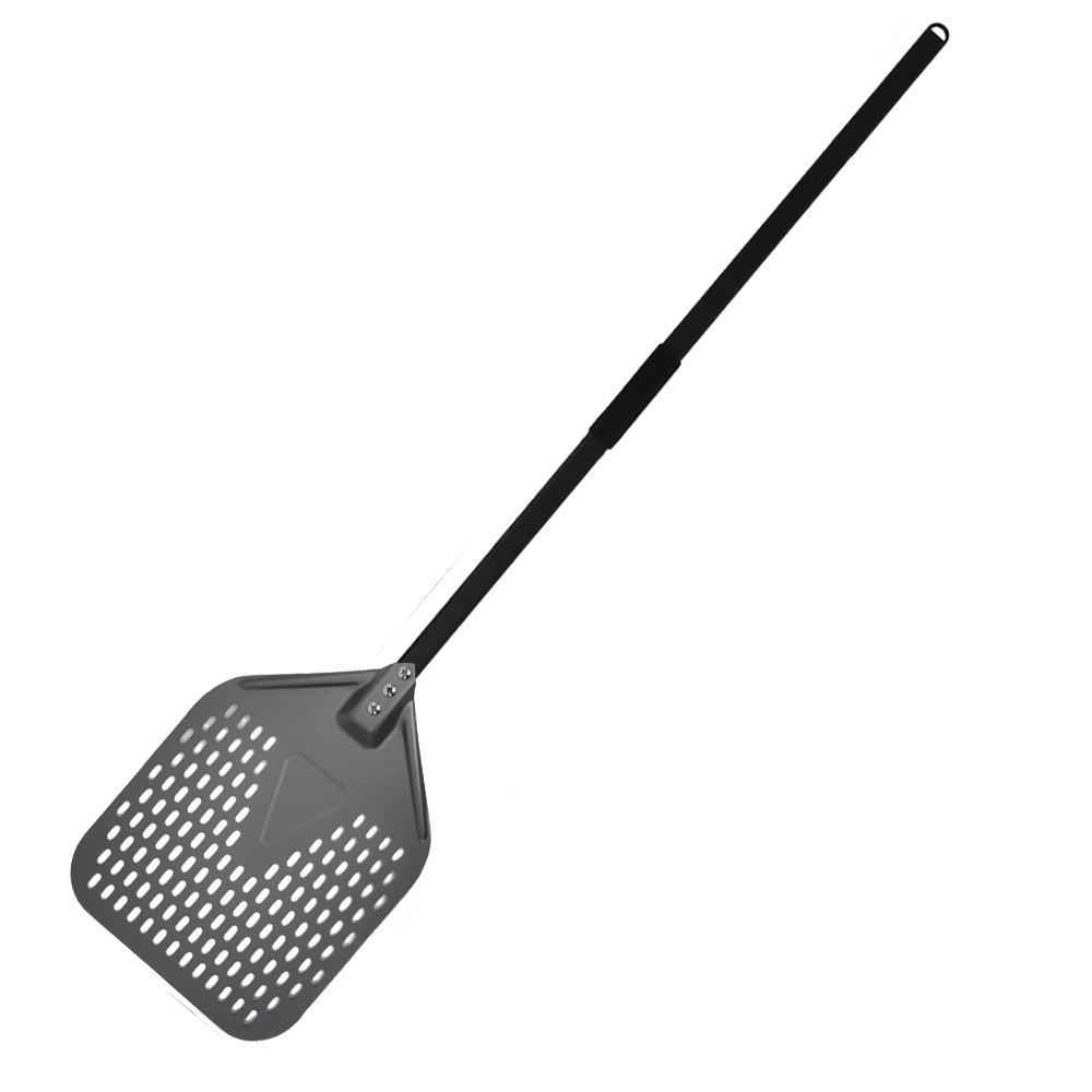 Pizza Shovel 25 Centimetre X 121 Dark Grey Metal Handle Baking Tool Pizza Paddles