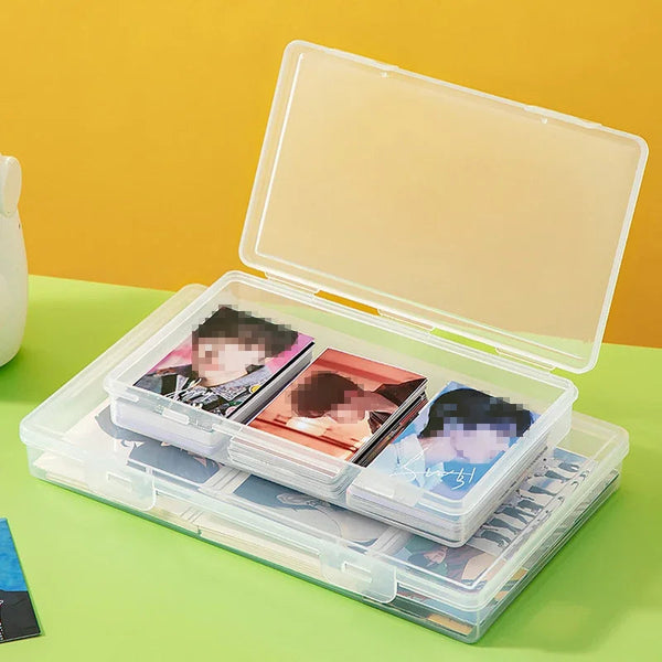 Storage Box For Photocards Collection Organiser 10.5X4.6X6.6Cm Organisation Storage Boxes