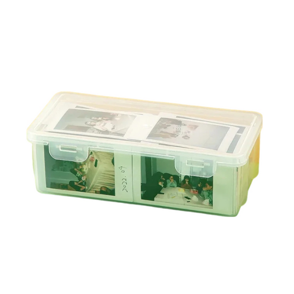 Storage Box 19 X 9.5 6 Cm Photocards Collection Organiser For Organisation Storage Boxes