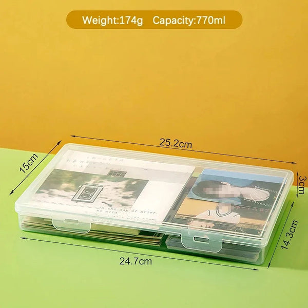 Storage Box 25.2 X 15 3 Centimetre Photocard Collection Organiser For Storage Boxes