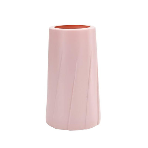 Flower Vase Light Pink Medium Nordic Plastic Table Decor For Garden Vases