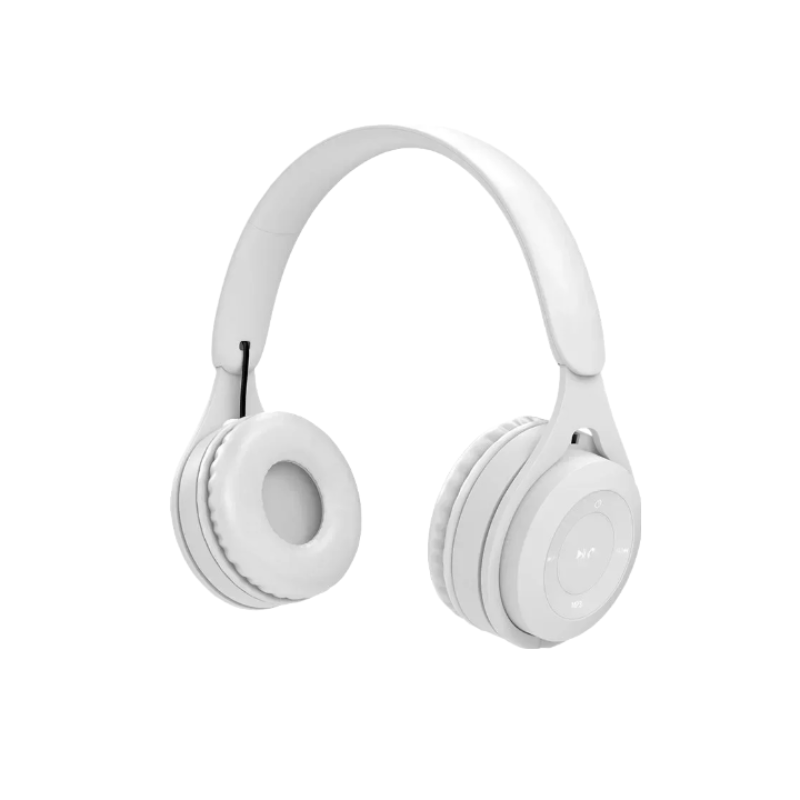 Headphone White Y08 Bluetooth Wireless Headset Over Ear Mobile Accessories Headsets