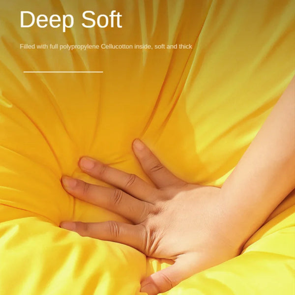 Pet Bed Black Yellow Double Sided Dog Mat Kennel Soft Fleece Sofa Pet Beds