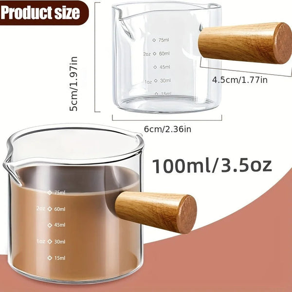 Measuring Cup 100 Millilitre With Handle Dual Spout Kitchen Tool Measuring Cups Jugs & Spoons