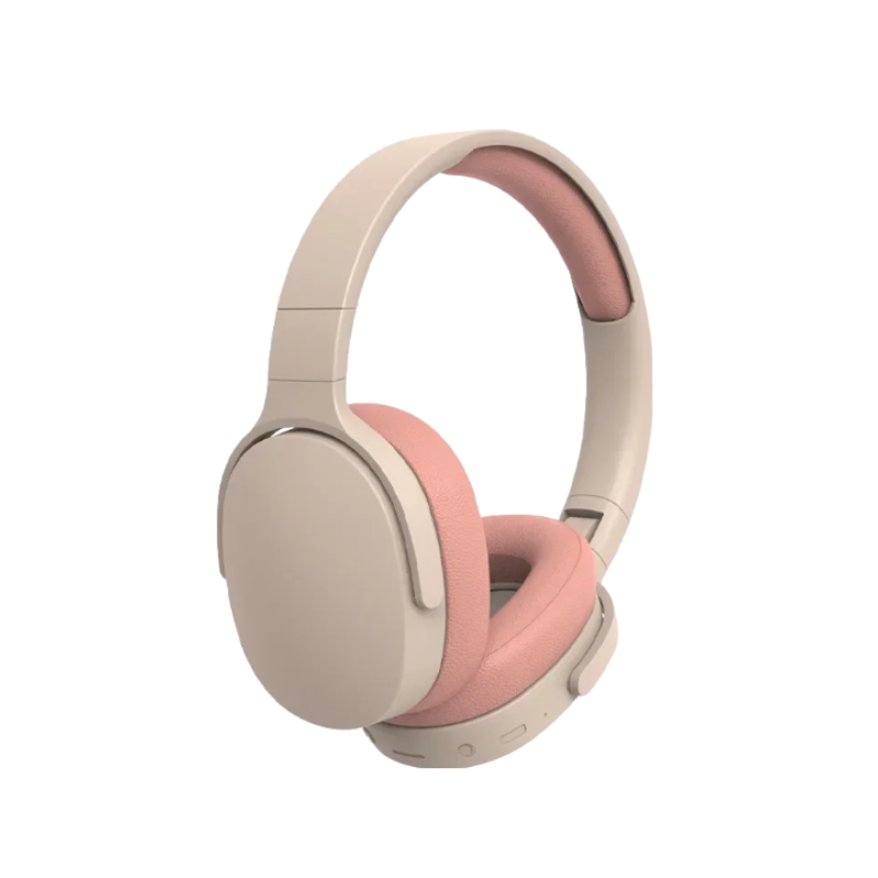 Headphone Pink Bluetooth P2961 9D Stereo Music Hifi Bass P9 Headset Mobile Accessories Headsets