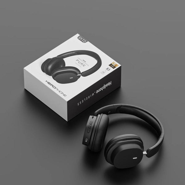 Headphone Black Bluetooth Sy T2 Noise Reduction Wireless Microphone Headset Headsets