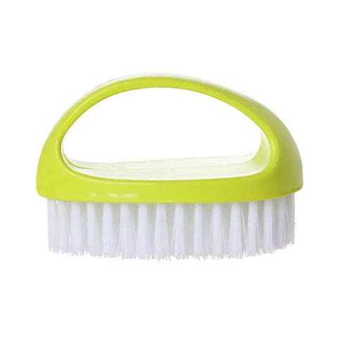 Laundry Brush Green Multi Functional Cleaning Washing Flexible Scrub For Bathroom Kitchen Cleaning Brushes