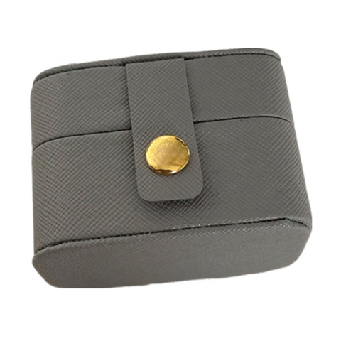 Veile Studios Jewelry Storage Mini Ring Box Portable Organizer Display Travel Gift Case Leather Jewellery Boxes