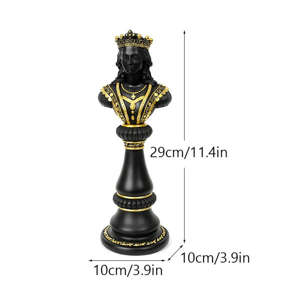 Figurine Chess Piece New Queen Resin Living Room Decoration Accessories Gifts Sculptures & Figurines