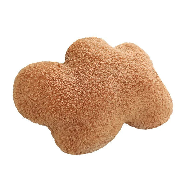 Plush Pillow Brown Cloud Shape Stuffed Soft Seat Cushion Room Decor Cushions & Decorative Pillows