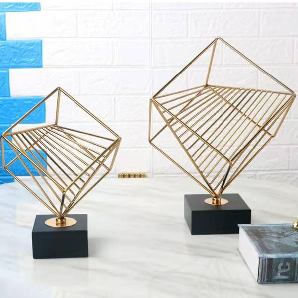 40Cm Rubik Cube Tabletop Decor Modern Art Living Room Display Decorative Crafts Sculptures & Figurines