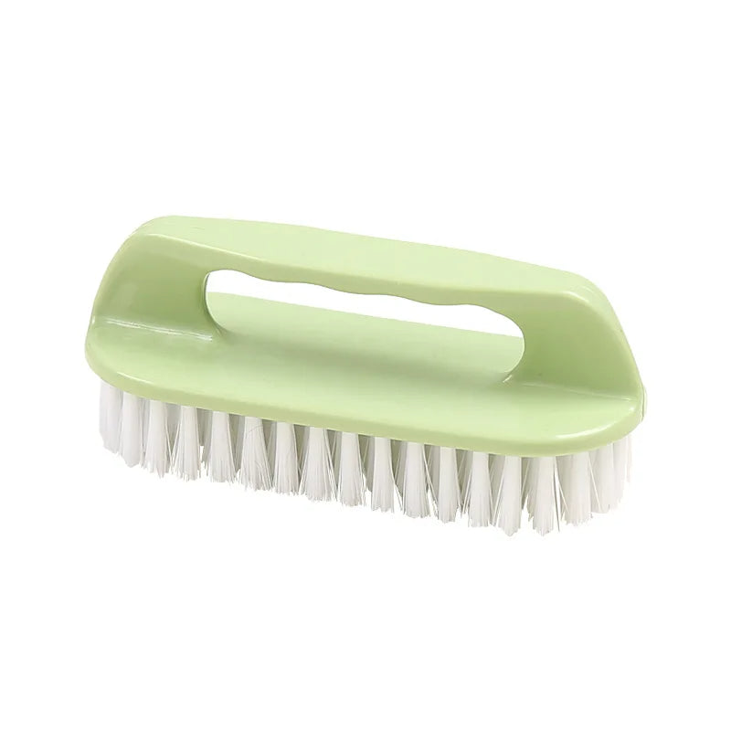 Laundry Brush Green Long Multi Functional Cleaning Washing Flexible Scrub For Home Cleaning Brushes
