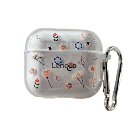 Earphone Case Random Flower For Lenovo Xt95 Pro Tws Headphone Protective Box Earbud Cases