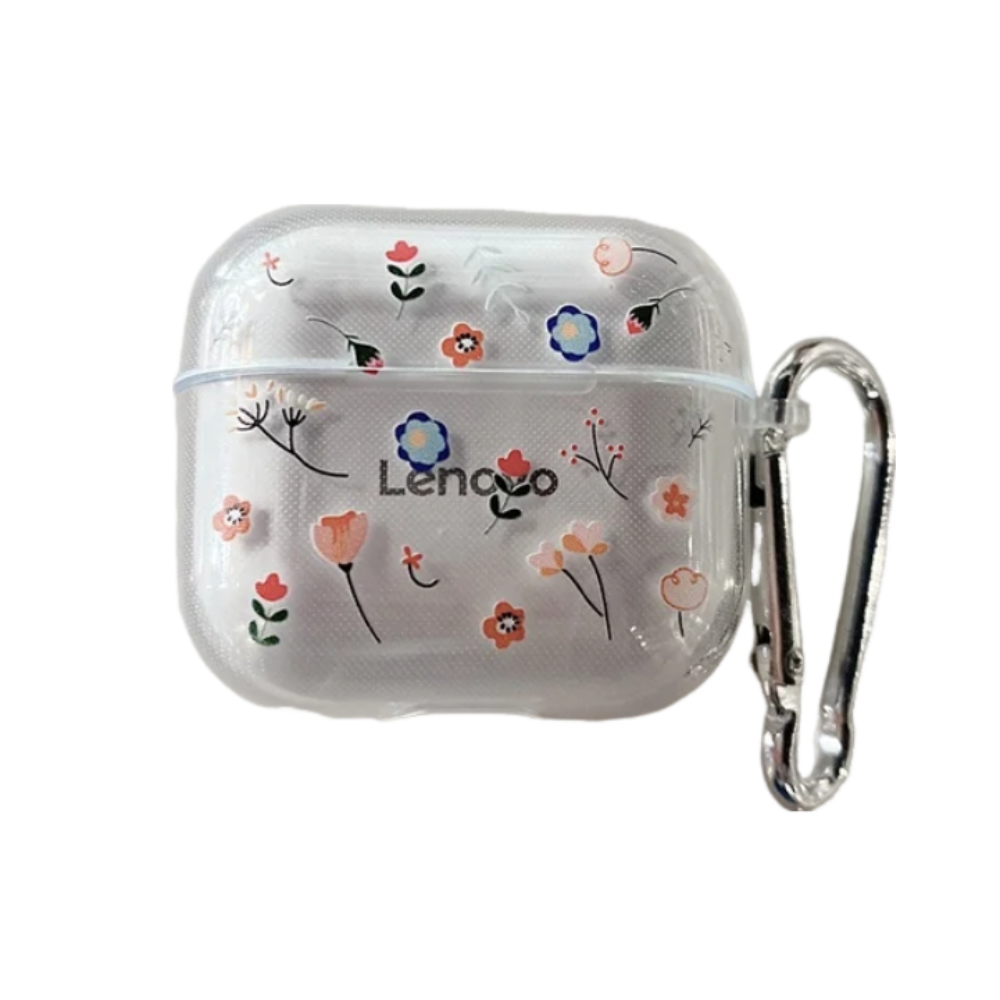 Earphone Case Random Flower For Lenovo Lp12 Tws Headphone Protective Box Earbud Cases
