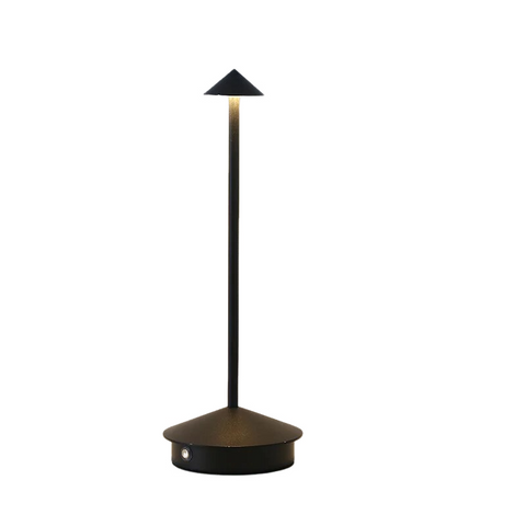 Hotel Lightning Lamp Brown Type C Rechargeable Table For Lighting Lamps