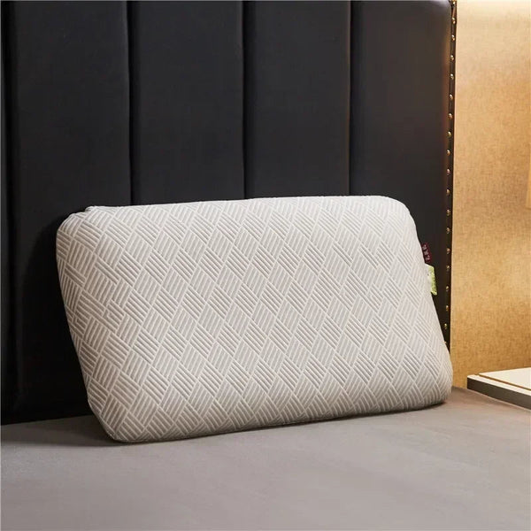 Orthopedic Pillow Beige For Neck Pain Relief Comfortable Breathable 70X40x14cm Pillows