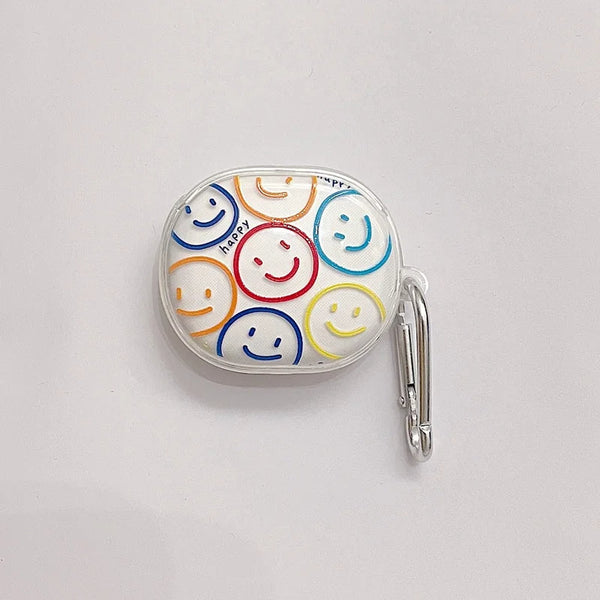 Earphone Case Colored Smiles For Redmi Buds 4 Soft Protective Earbud Earbud Cases