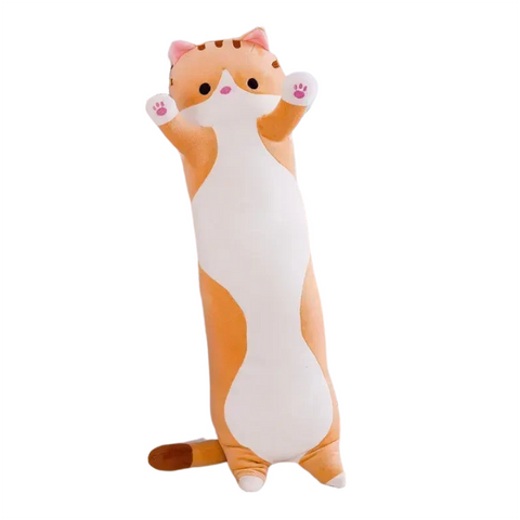 Side Sleeping Body Pillow Brown Husky Long For Children Adult Pillows