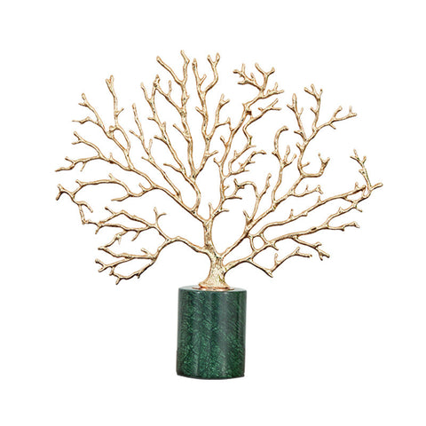 25Cm Tree Snowflake Tabletop Decor Modern Art Living Room Display Decorative Crafts Tabletop & Shelf Décor