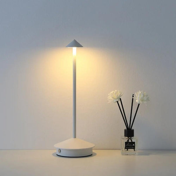Hotel Lightning Lamp White Type C Rechargeable Table For Home Lighting Lamps