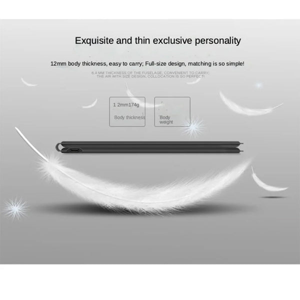 Bluetooth Keyboard Black Folding Ergonomic Portable Wireless Computer Laptop Keys Keyboards & Keypads