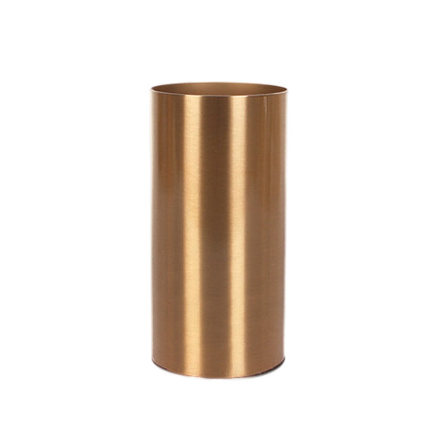 30Cm Maxery Gold Iron Flower Vase Tabletop Decor Sculptures Figurines Sculptures & Figurines