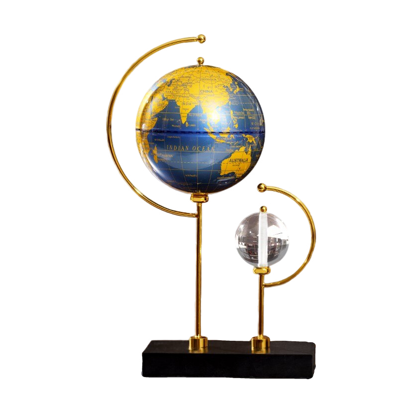 18 Centimetre By 37 Creative Globe Desktop Ornaments Sculptures Figurines Sculptures & Figurines