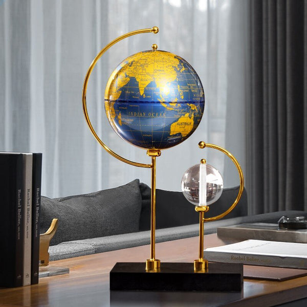18 Centimetre By 37 Creative Globe Desktop Ornaments Sculptures Figurines Sculptures & Figurines
