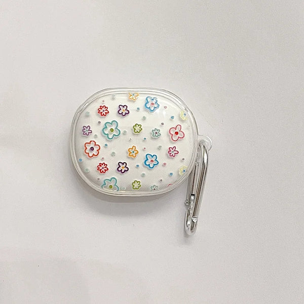 Earphone Case Blooming Flower For Redmi Buds 4 Portable Earbud Earbud Cases