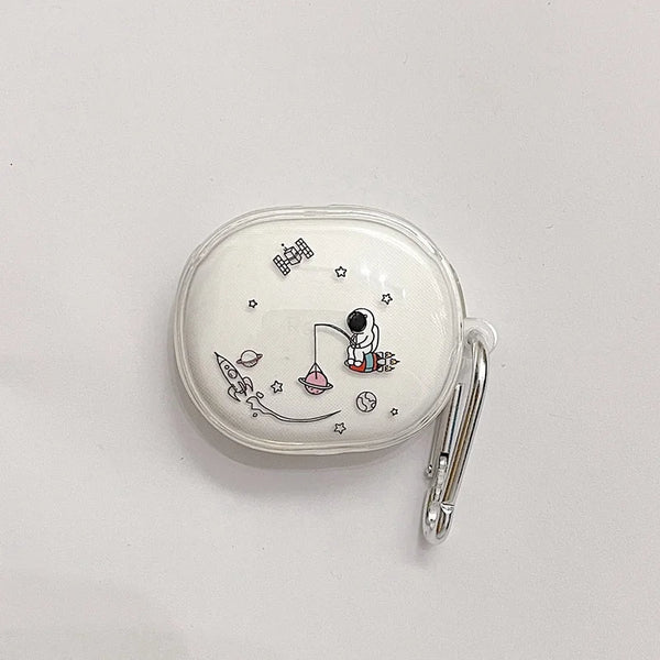 Earphone Case Planet Fishing Astronaut For Redmi Buds 4 Pro Earbud Cases