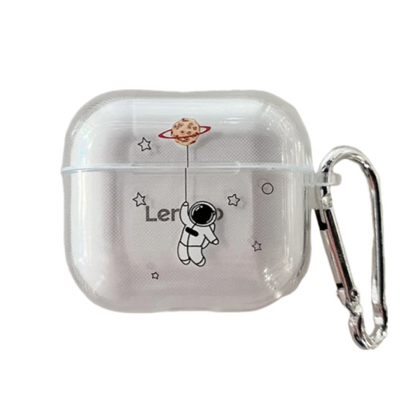 Earphone Case Floating Astronaut Planet For Lenovo X15 Pro Tws Headphone Earbud Cases
