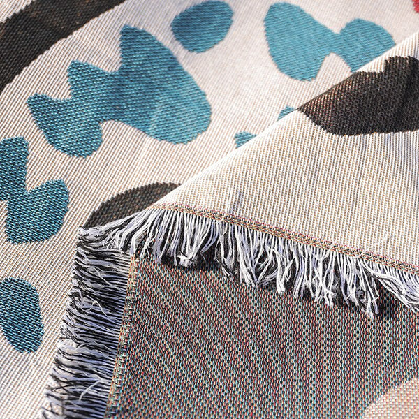 Polar Bear Throw Blanket Sofa Couch Bed Cover Outdoor Camping Mat Tapestry Tapestries