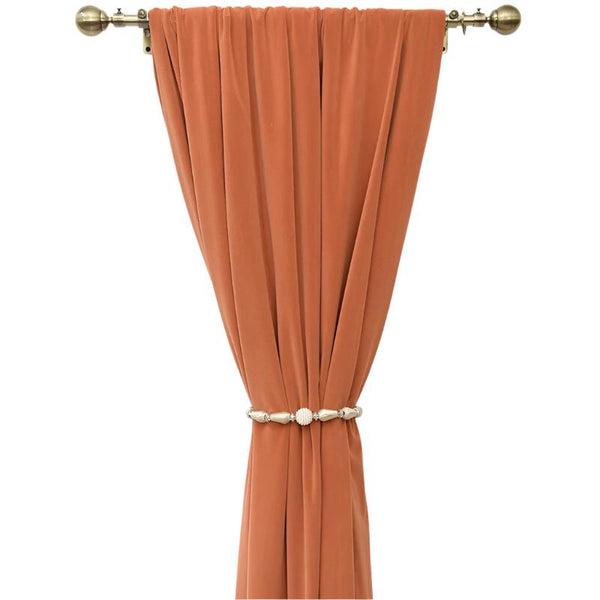 400 Centimetre Orange High Quality Modern Velvet Blackout Curtains For Living Room Bedroom Dining Luxury Drape Curtains & Drapes