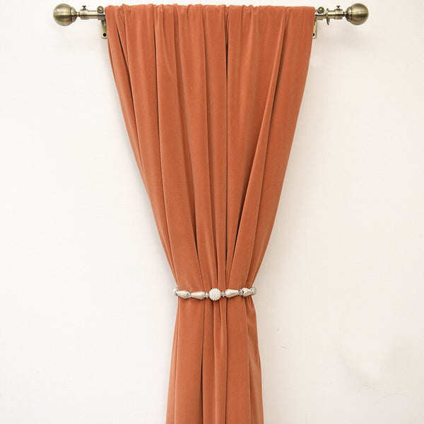 300 Centimetre Mustard High Quality Modern Velvet Blackout Curtains For Curtains & Drapes