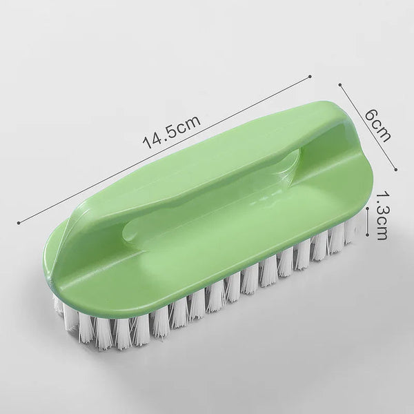 Laundry Brush Green Long Multi Functional Cleaning Washing Flexible Scrub For Home Cleaning Brushes