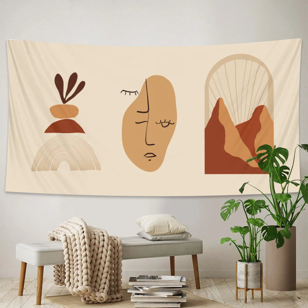 Tapestry Mural Art 95 By 70 Centimetre Psychedelic Scene Hippie Bohemian Decor Tapestries