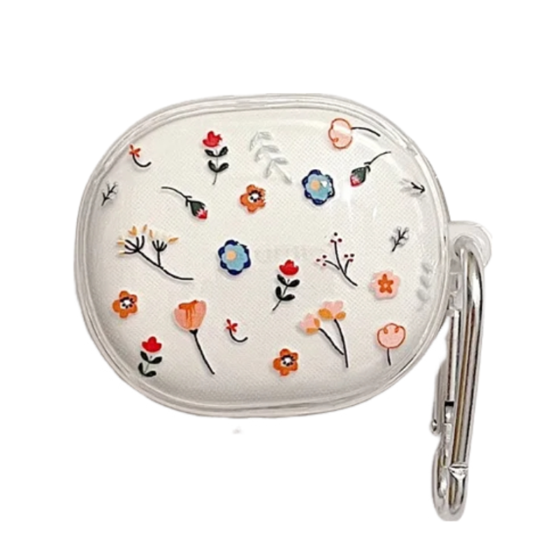 Earphone Case Cartoon Flower For Redmi Buds 4 Pro Soft Protective Earbud Earbud Cases