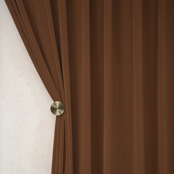 400 Centimetre Mustard High Quality Modern Velvet Blackout Curtains For Living Room Bedroom Dining Luxury Drape Curtains & Drapes