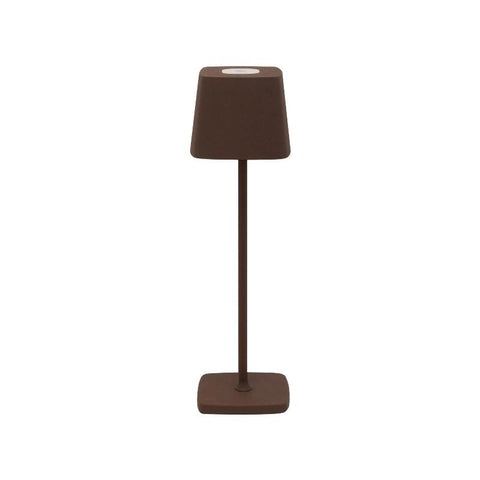 Hotel Lightning Rechargeable Lamp Brown Touch Sensor Pro Table For Decor Lamps