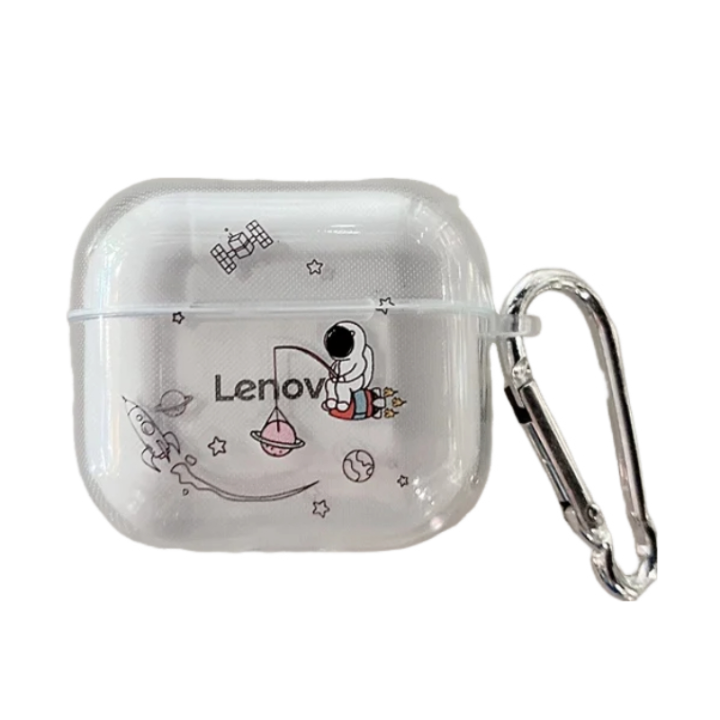 Earphone Case Planet Fishing Astronaut For Lenovo Lp40 Pro Tws Earbud Cases