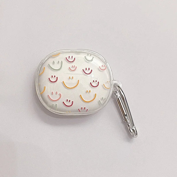 Earphone Case Colored Big Smiles For Redmi Buds 4 Protective Earbud Earbud Cases