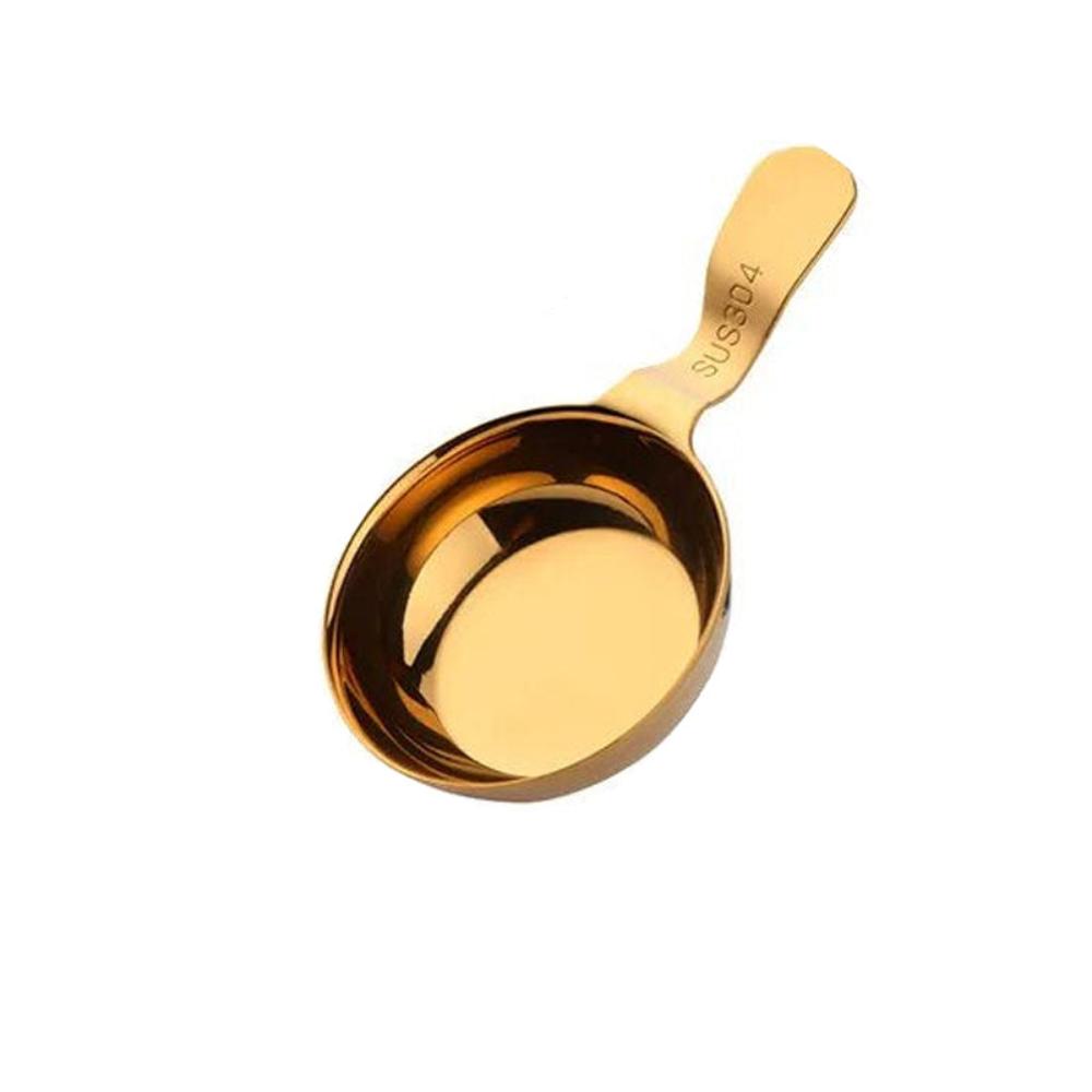 Gold Stainless Steel Sauce Dish Mini Tray Dipping Bowl Set Of Two For Dining Bowls