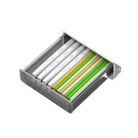 Storage Box White Small Drawer Type Under Desk Punch Free Desktop Organizer Office Stationery Storage Boxes