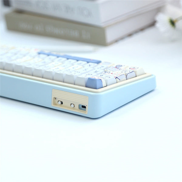 Keycap Keyboard Sky Blue 148 Keys Sublimation Fit Switch Touch Clicks For Keyboards Keyboards & Keypads