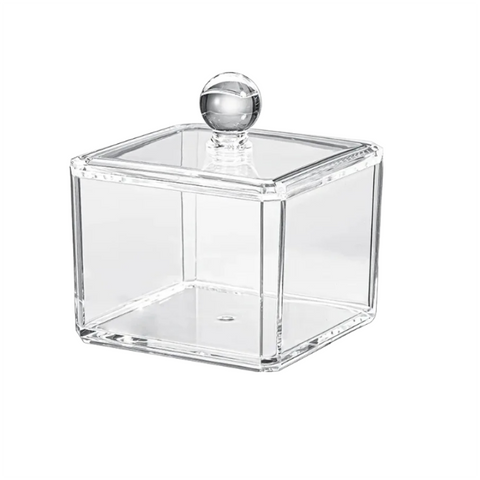 Storage Box One Layer Transparent Acrylic Stackable Dustproof Jewelry Organizer Storage Boxes