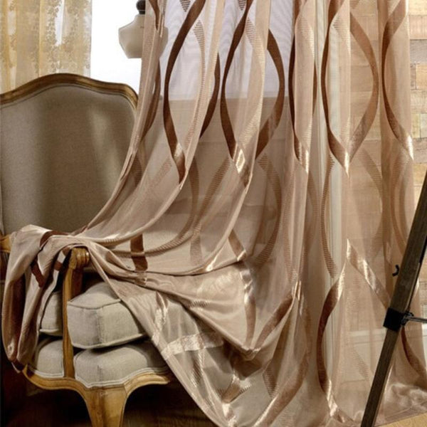 500 Centimetre Brown Modern Luxury Retro Style Curtains For Decor Curtains & Drapes
